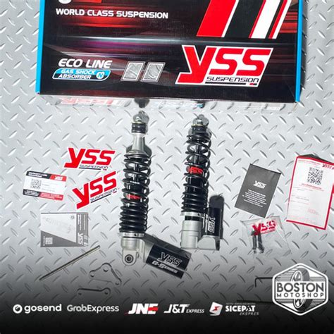 Jual Shockbreaker YSS G Black Series Subtank Vespa LX S LXV Jakarta