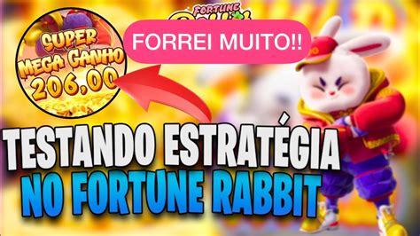 Fortune Rabbit Nova Estrat Gia Pagando Muito R Pido Youtube