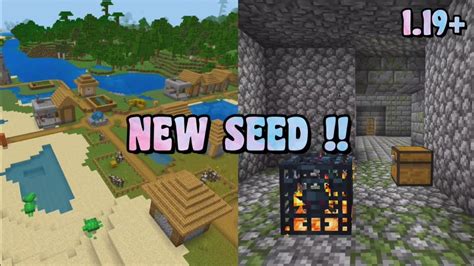 NEW Speedrun Seed For Bedrock Pocket Edition Minecraft Bedrock