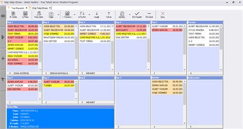 Teknik Servis Programı Kullanımı Kolay Arayüzü Basit