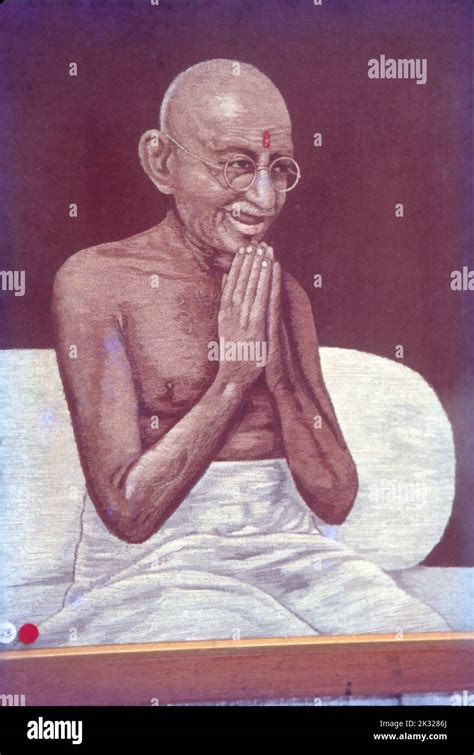 Mahatma Gandhi Painting Immagini E Fotografie Stock Ad Alta Risoluzione