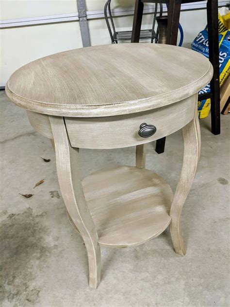 Refurbished End Table With Chalk Paint Painted Side Tables Painted