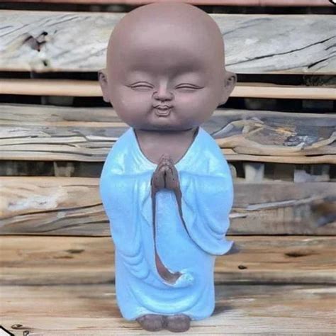 Resin Namastey Monk Statue Office At Rs In Noida Id