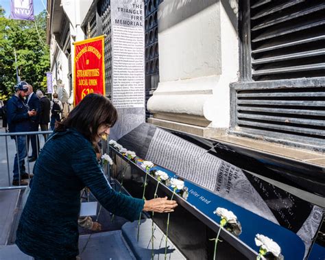 Making A Statement New Triangle Shirtwaist Factory Fire Memorial