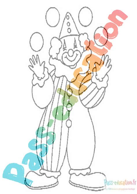 Coloriage Clown Gratuit Des Dessins Ludiques Imprimer Et Colorier