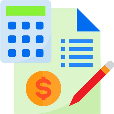 Accounting Srip Flat Icon