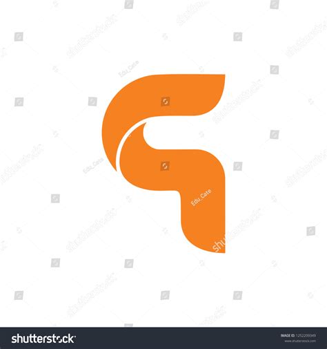 Letters Qc Curves Logo Vector Royalty Free Stock Vector 1252209349