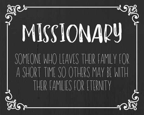 LDS Missionary Poster / Wall Art Chalkboard Printable - Etsy