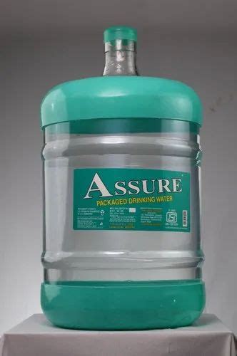 Plastic Assure 20 L Packged Drinking Water Jar At Rs 40 Jar In