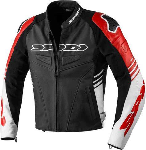 Spidi Track Warrior Motorcycle Leather Jacket Buy Cheap FC Moto