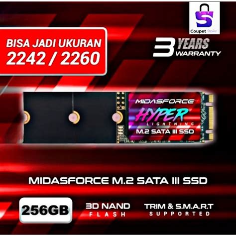 Jual SSD M 2 256GB Midasforce Lightning Shopee Indonesia