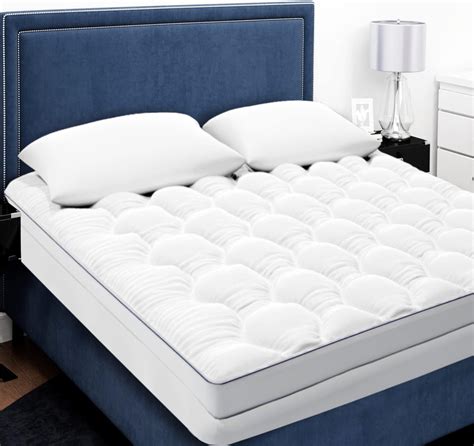 Acrali Home Surmatelas Matelass Pour Lit Super King Size Prot Ge