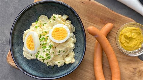 Einfaches Rezept Norddeutscher Kartoffelsalat Mit Mayonnaise