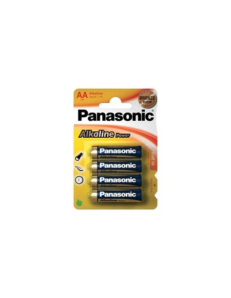 Panasonic Bateria Alkaiczna Aa Lr6e Blister 4szt