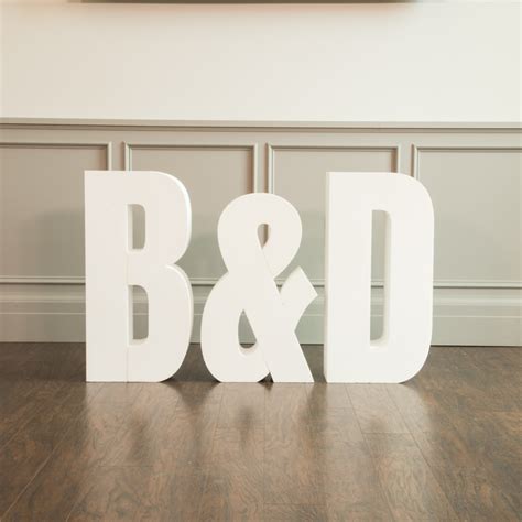 Wedding Foam Letters In The Knot CraftCuts