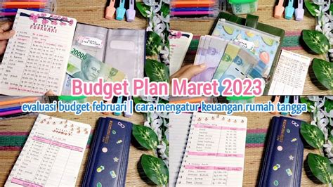 Evaluasi Budget Februari Budget Plan Maret Cara Mengatur