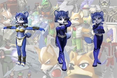 Star Fox Characters Krystal Sexy