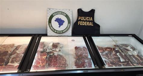 Polícia Federal Apreende Mais De R 109 Mil Em Carnes Contrabandeadas