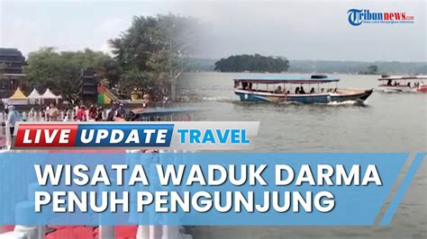 Manfaatkan Libur Lebaran 2023 Warga Serbu Objek Wisata Waduk Darma