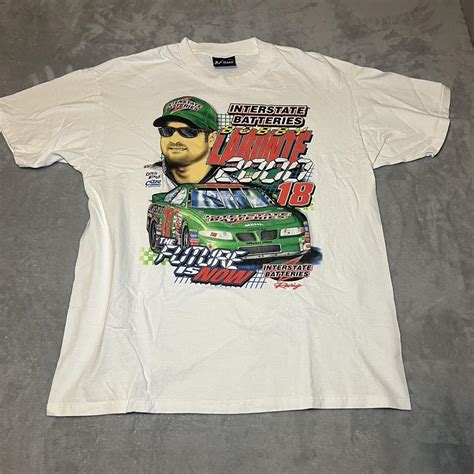 Vintage Bobby Labonte Shirt Mens Large Nascar 2000 Depop