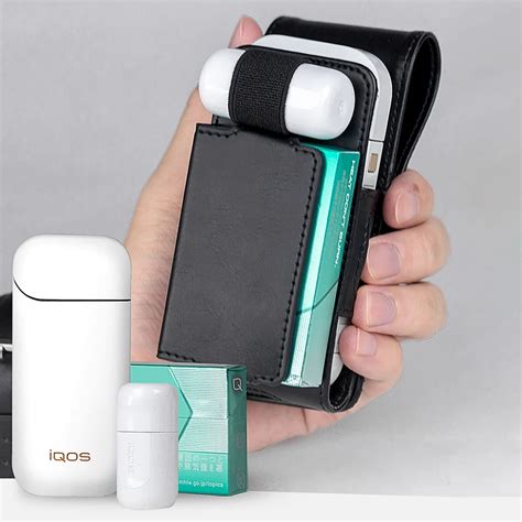 Case For Iqos 24 Plus Ii Iii Full Protective Electronic Cigarette Pu