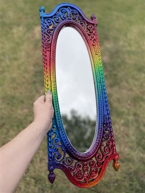 Ornate Rainbow Mirror