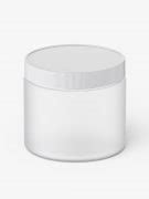 Jar With Tampered Lid Mockup Frosted Top View Smarty Mockups