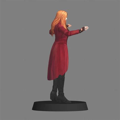 Scarlet Witch 3d Model Ready To Print