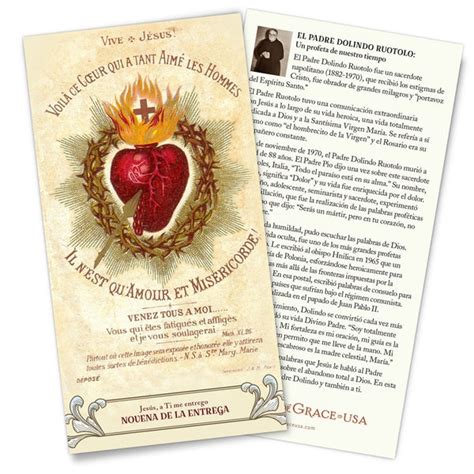 Jesus, I Surrender Myself to You, The Surrender Novena Trifold Prayer – Catholic Shoppe USA