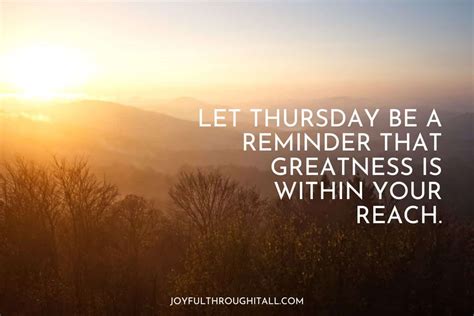 Best Thursday Inspirational Quotes And Images Joyful Through It All