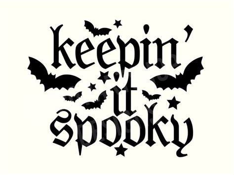 Spooky Svg Stay Spooky Svg Cute Spooky Svg Halloween Svg Spooky