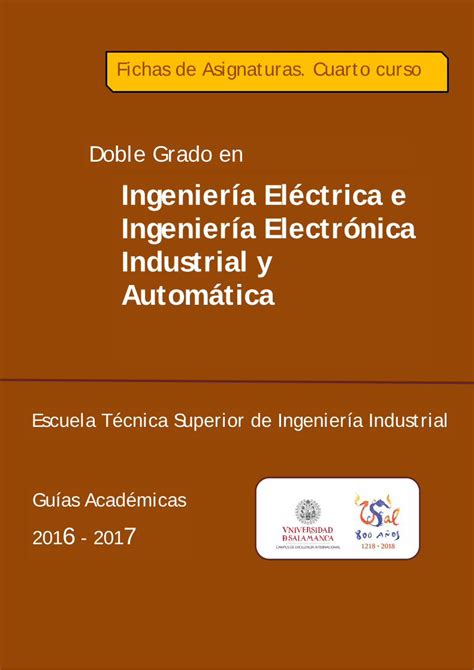 Pdf Ingeniería Eléctrica E Ingeniería Electrónica Industrial Y