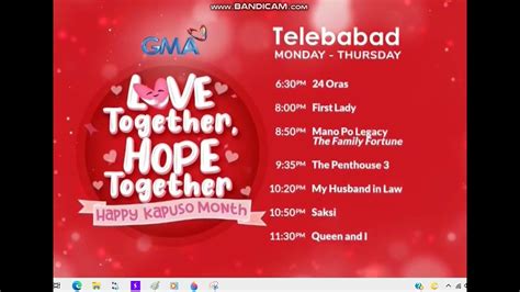 Gma Telebabad Monday Thursday 23 Feb 2022 Youtube