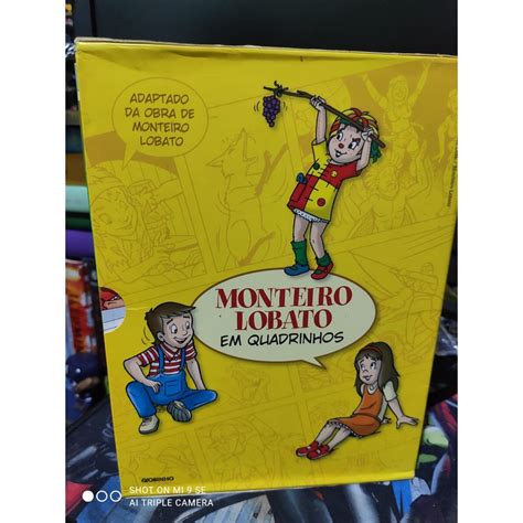 Monteiro Lobato Em Quadrinhos Shopee Brasil