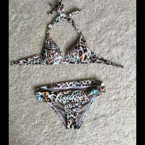 Leopard Print Victorias Secret Bikini Gem