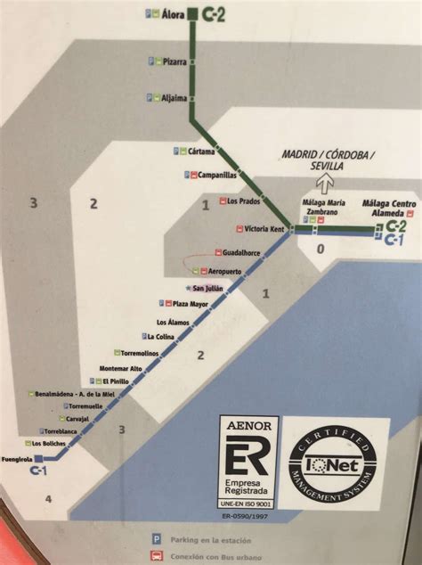 Málaga Airport // Bus of trein naar centrum stad Málaga en Torremolinos
