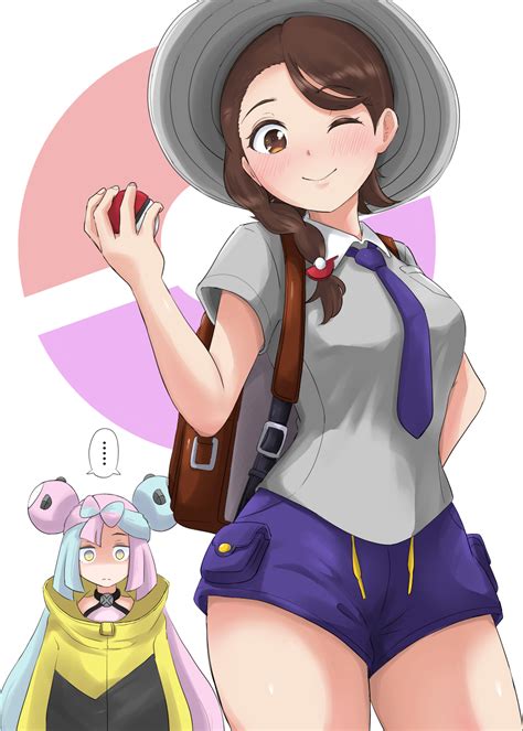 Iono And Juliana Pokemon And 1 More Drawn By Kiral Kuota Danbooru