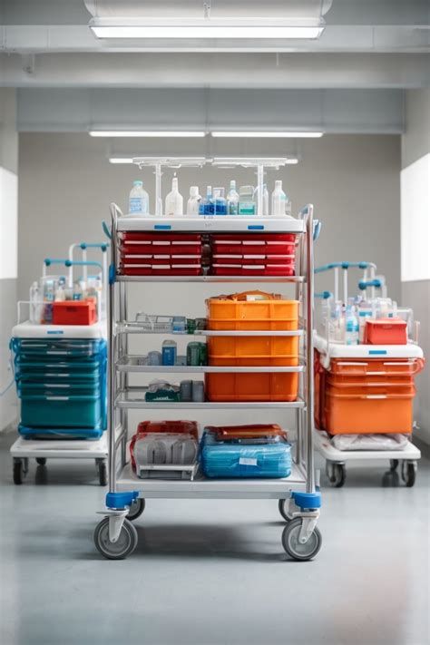 Trolley For Hospital Use Medqsupplies