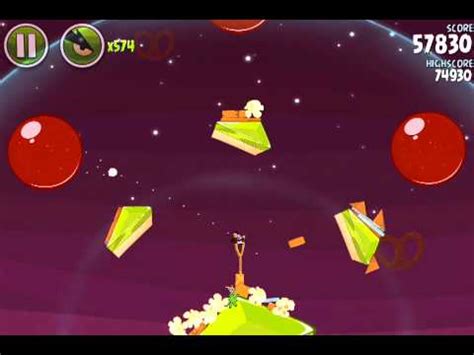 Angry Birds Space Level Stars Walkthrough Utopia Youtube