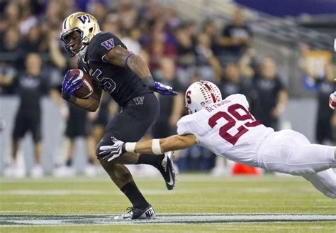 Washington Rallies To Stun No 8 Stanford 17 13 Oregonlive