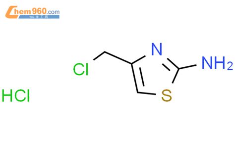 59608 97 82 氨基 4 氯甲基噻唑盐酸盐化学式、结构式、分子式、mol 960化工网
