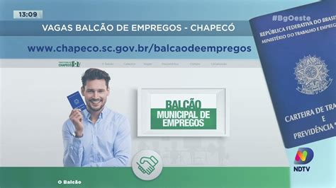 Balcão de Empregos de Chapecó tem 950 vagas disponíveis