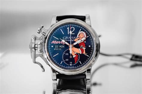 Introducing Graham Chronofighter Vintage Nose Art Merry Ltd Specs