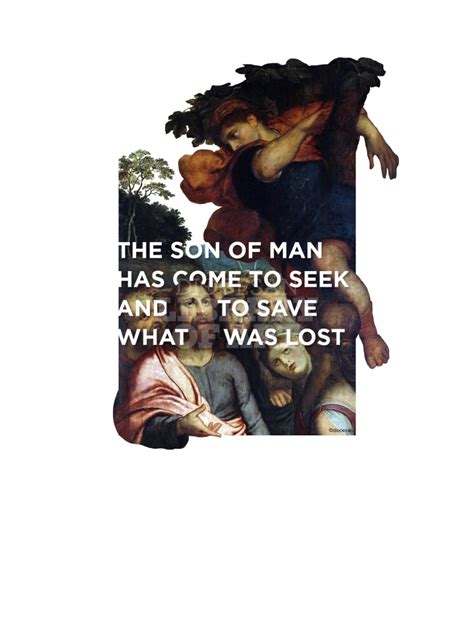 Diocesan Library Of Art The Son Of Man Has Come To Seek Save Framed