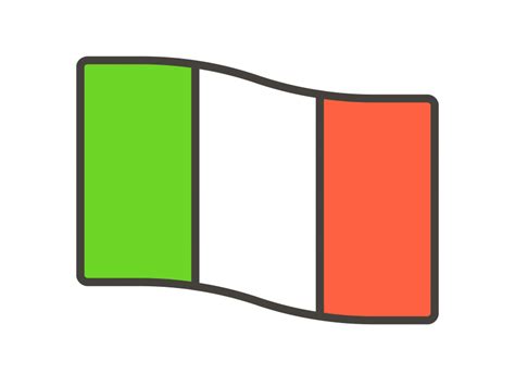 Italy Flag Emoji PNG Transparent Emoji - Freepngdesign.com