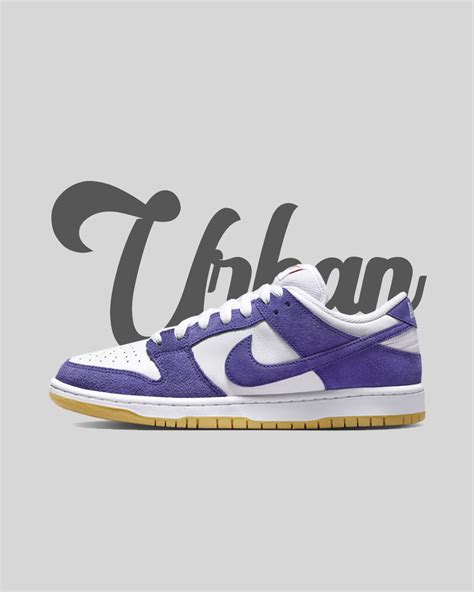 Nike Sb Dunk Low Pro Iso Orange Label Court Purple Urban Collection