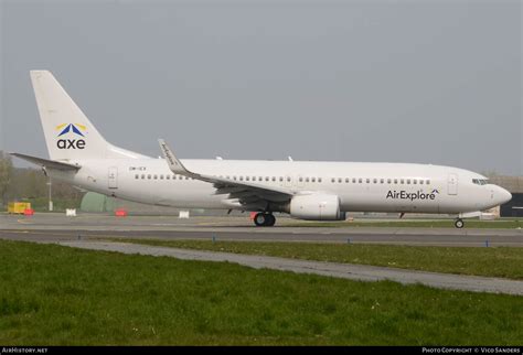 Aircraft Photo Of OM IEX Boeing 737 8BK AirExplore Axe