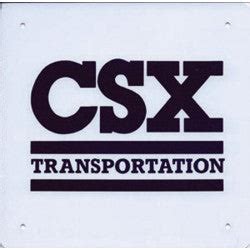 CSX Transportation Logo Sign - Schrader's Railroad Catalog