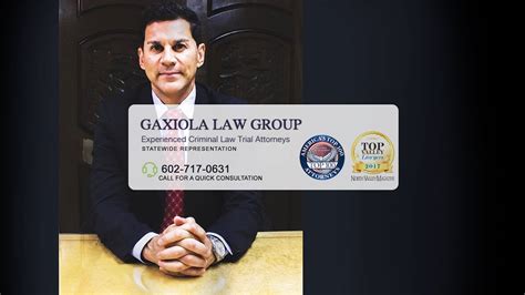 Gaxiola Law Group Phoenix Criminal Defense Law Firm Youtube