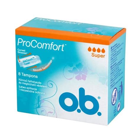 Ob Pro Comfort Tampons Super Pcs Cosmetics Accessories